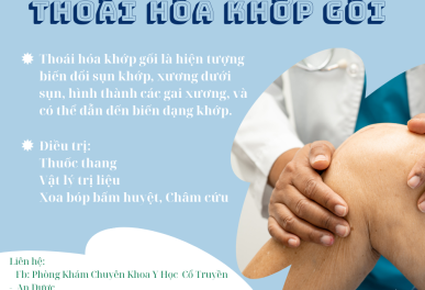 Điều Trị Thoái Hóa Khớp Gối Thủ Đức Bằng Đông Y An Toàn