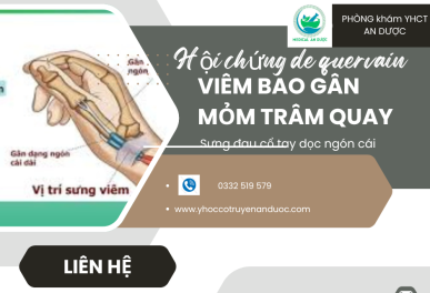Điều trị hội chứng dequeven bằng xoa bóp bấm huyệt YHCT